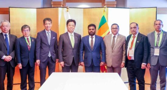 ජනපති සහ ජපාන මුදල් ඇමති හමුවෙයි